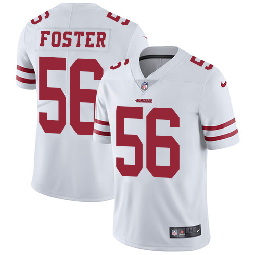 Nike 49ers #56 Reuben Foster White Youth Stitched NFL Vapor Untouchable Limited Jersey